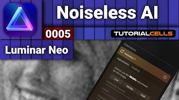 0005. Noiseless AI ( remove image noises ) in Luminar Neo
