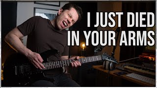 (I JUST) DIED IN YOUR ARMS - Cutting Crew | Sebastian Lindqvist Guitar Cover Resimi