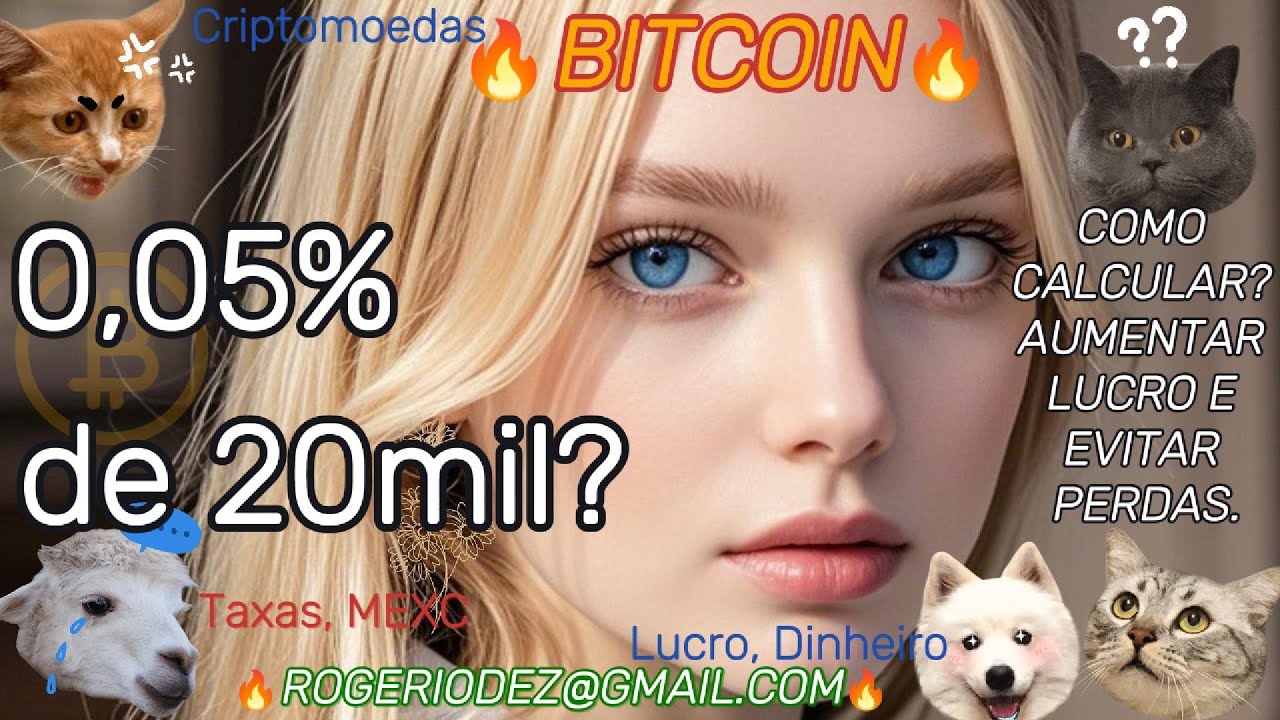 🔥0,05% de 20 mil❓️QUANTO É? Bitcoins (BTC), Altcoins, Criptomoedas.  Altseason, Taxas, Corretora MEXC