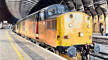 Autumn on the railway: Class 37’s my first EMR Aurora train, RHTT workings and more!