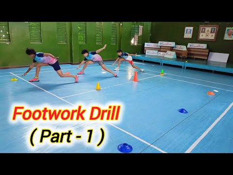 Do This To Improve FOOTWORK | 6 Corner Footwork | Badminton Training | Part - 1