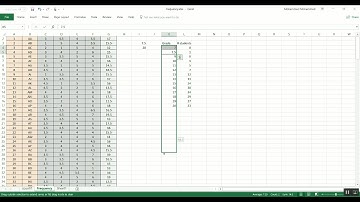 Excel for Chemical Engineers | 44 | Using Frequency Function (in English)