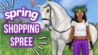 Spring Shopping Spree! 🌿 - Star Stable Online