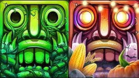 Temple Run 2 || Lost Jungle Vs Haunted Harvest || Game Playing || Part 31 ||