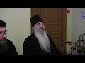 Духовная беседа игумена Ефрема Виноградова с родителями детей инвалидов