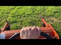 Kubota f2400 flail mower for sale