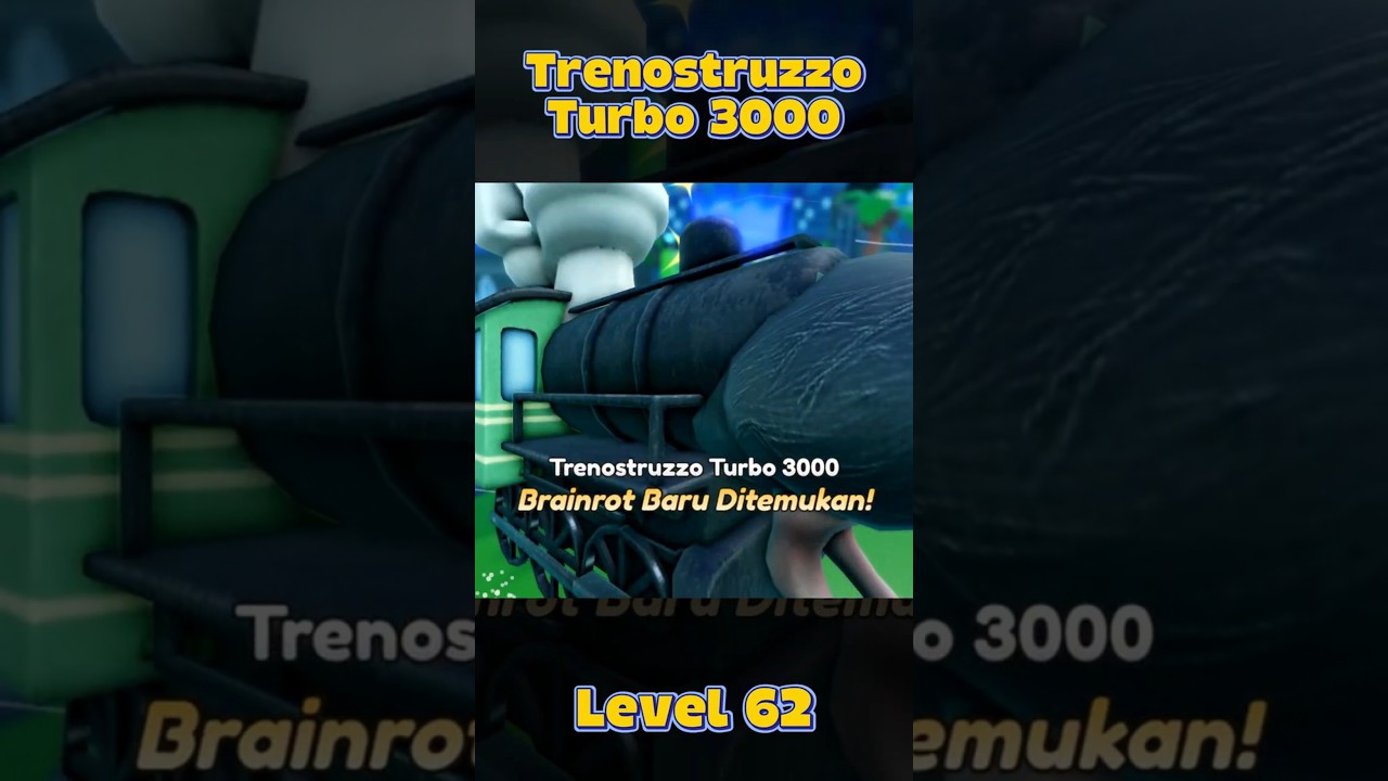 Roblox Brainrot Evolution Trenostruzzo Turbo 3000 