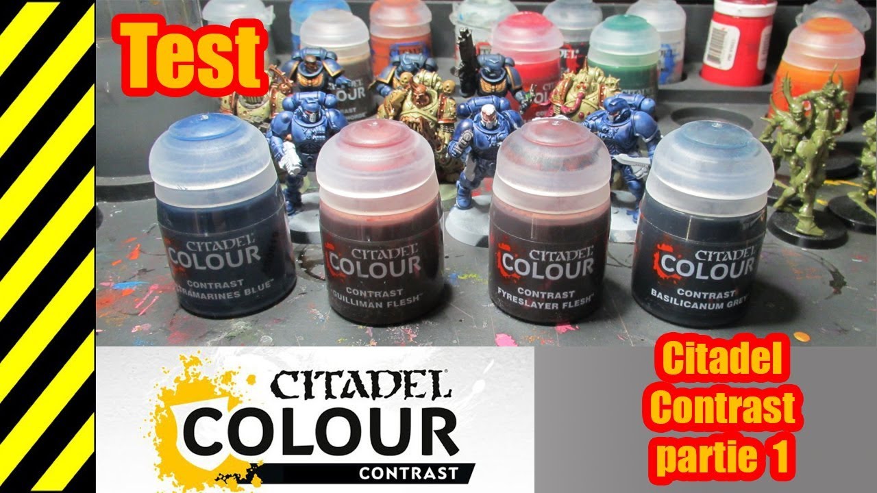 Peinture Citadel Contrast : premiers tests - Aventures en 25 mm