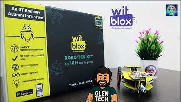 Robotics DIY Project Kit from WitBlox | RC Car, Automatic lamp & Obstacle Avoiding Robot