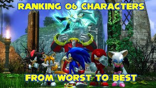 RANKING SONIC 06 CHARACTERS FROM WORST TO BEST