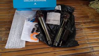 Wireless Microphone 108V2-S / UHF Charging Microphone 1280mA Rechargeable Lithium Battery