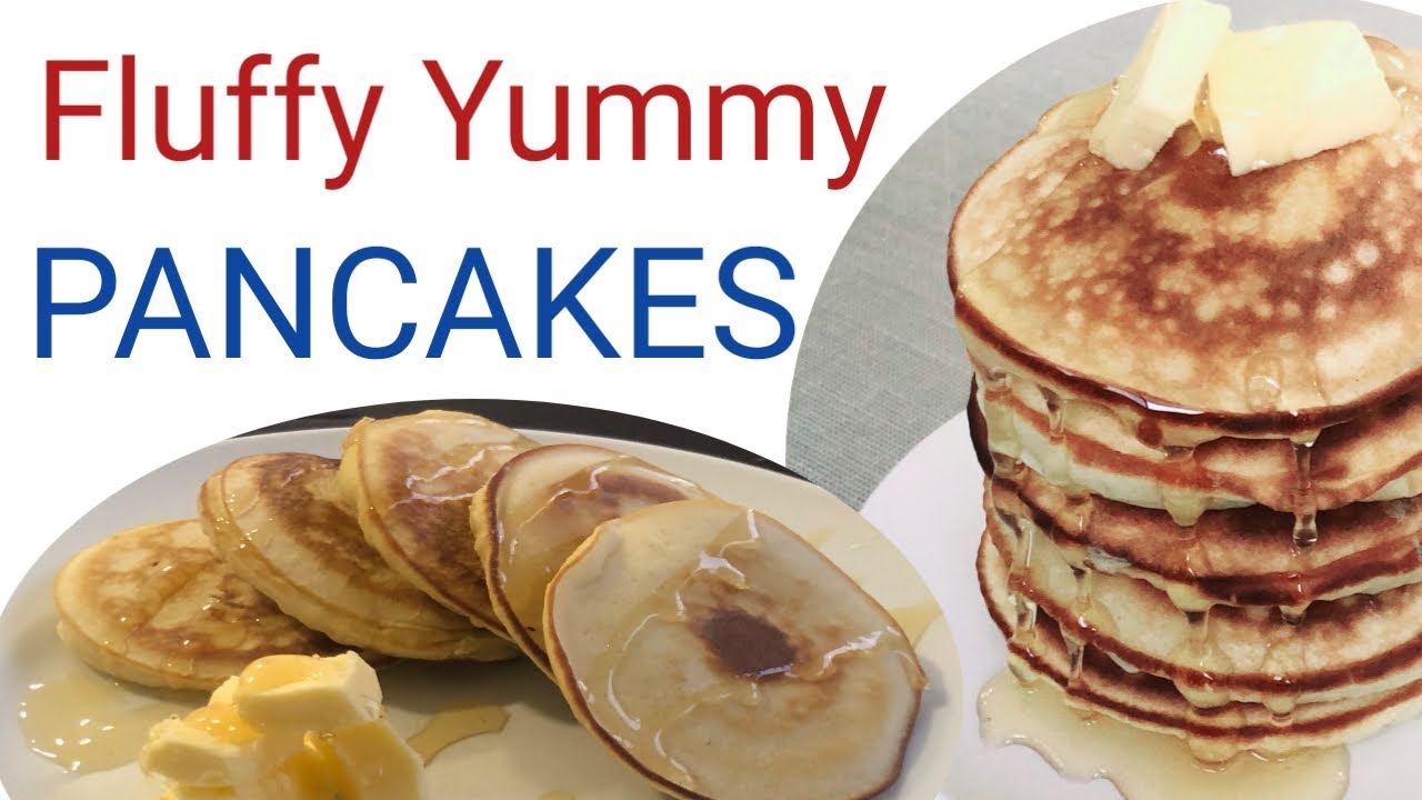 FLUFFY YUMMY PANCAKE EASY RECIPE I MADEL'S STUDIO YouTube