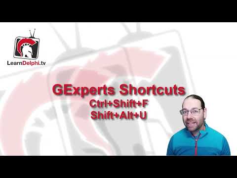 GExperts Shortcuts - Delphi 220