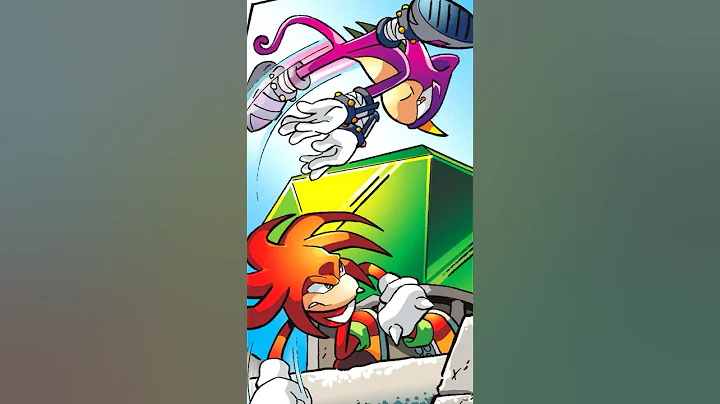 Espio Confronts Knuckles #sonicthehedgehog #knucklestheechidna #archiesonic