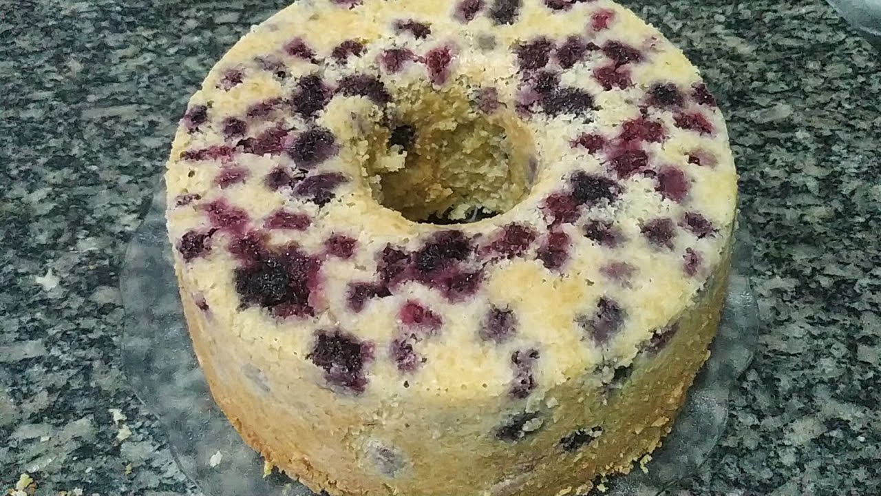 Bolo de Amora Fresca | Tirada do pé | Fofinho saboroso