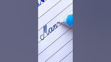 Mannat     || Comment your name..|| #viral  #cursive #cursive-handwriting #shorts