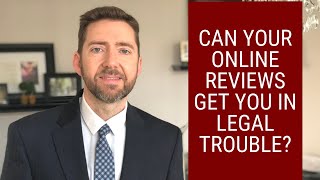Can You Be Sued For Your Online Review? | Hogan & Hogan