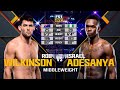 UFC Debut: Israel Adesanya vs Rob Wilkinson | Free Fight