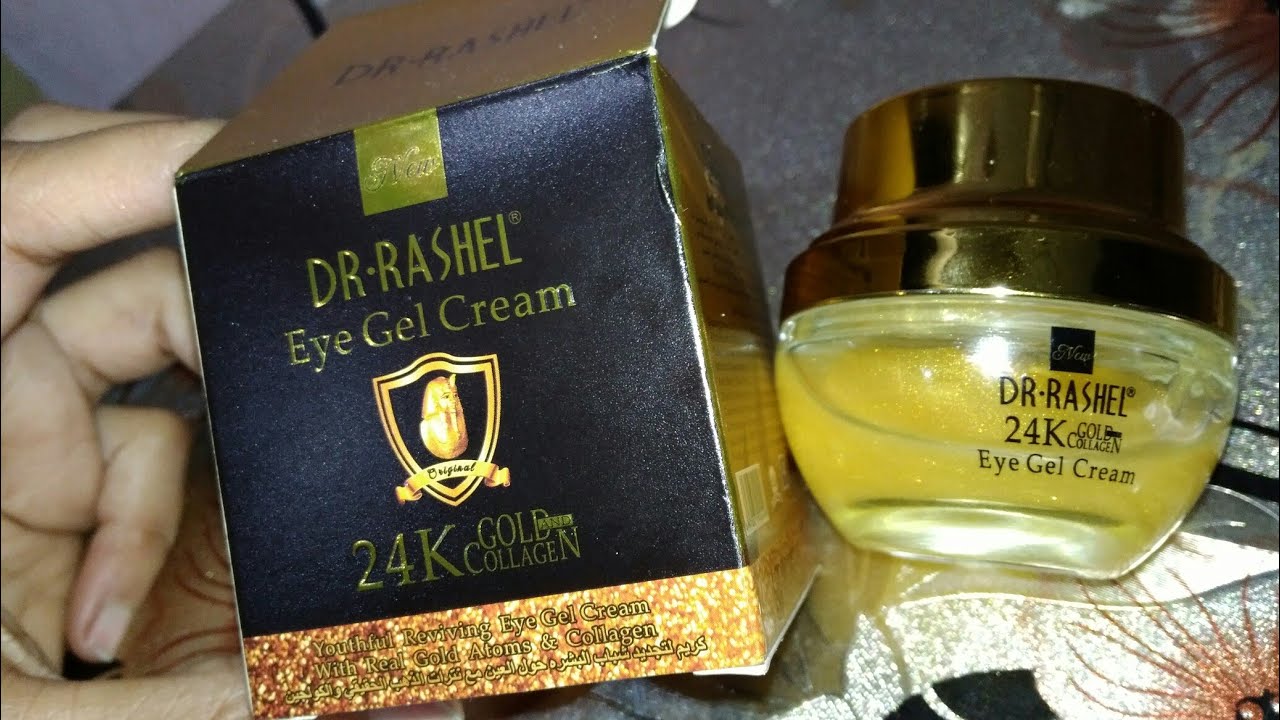 Dr Rashel 24K Eye Gel Cream Honest Review//How to Remove Dark Circles
