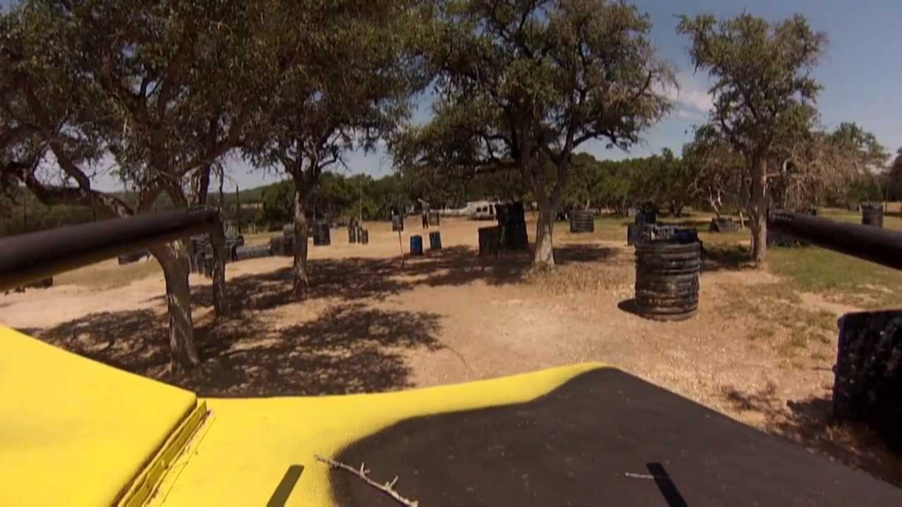 The Predator paintball tank at Predator Paintball Park! YouTube