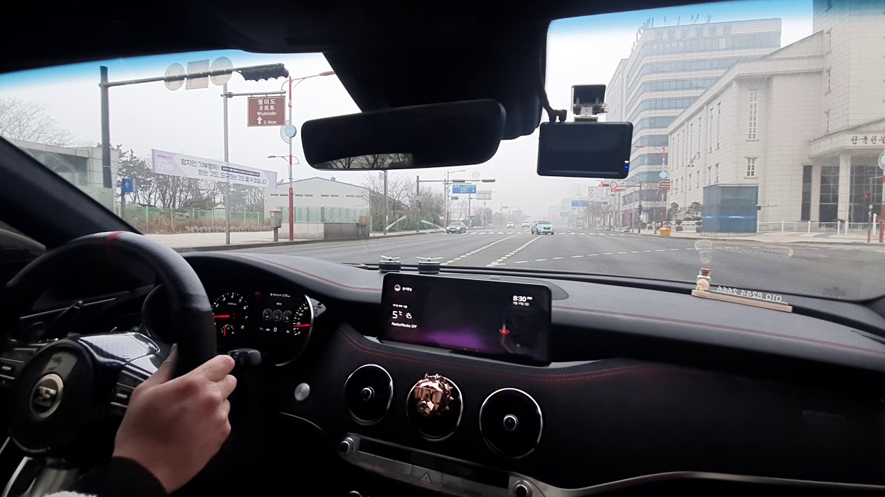 스팅어 3.3터보 타고 월미도 가기