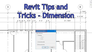 Autodesk Revit Productivity Tips and Tricks - Dimension Options