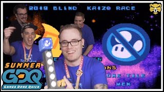 Summer Games Done Quick 2019 SMW Blind Kaizo Race: Trolling For Charity!