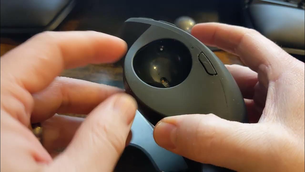 HowTo Clean Roller Ball Mouse YouTube