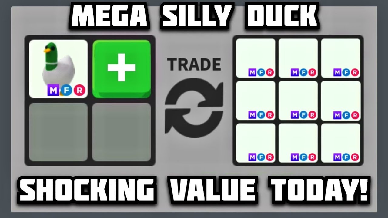 BEST 22 LATEST OFFERS FOR MEGA SILLY DUCK In Rich Servers Adopt Me best-22-latest-offers-for-mega-silly-duck-in-rich-servers-adopt-me