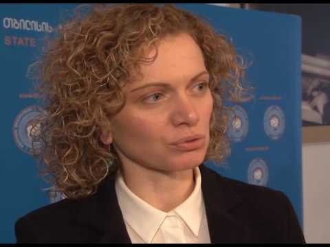 თამარ ხულორდავას და ბექა ნაცვლიშვილის შეხვედრა თბილისის სახელმწიფო უნივერსიტეტის სტუდენტებთან