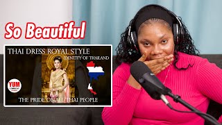 Thai dress royal style Identity of Thailand. The pride of all Thai people | Reaction