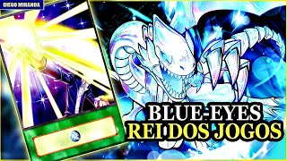 REI DOS JOGOS: BLUE EYES COM SOLDADO DO LUSTRO NEGRO E OUTROS SUPORTES - Yu-Gi-Oh! Duel Links