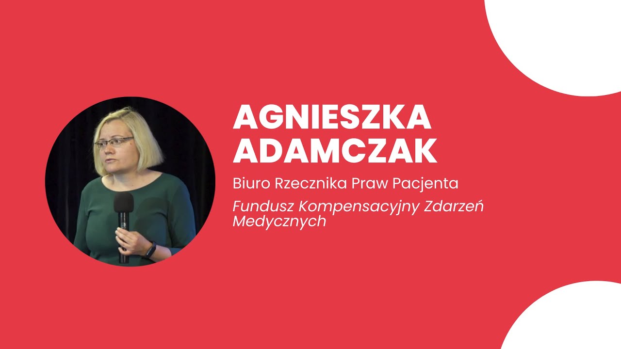 Agnieszka Adamczak - Biuro Rzecznika Praw Pacjenta