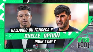 OM : Gallardo ou Fonseca, quelle serait la meilleure option pour le banc marseillais ?