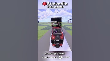 Just spotted some wild players driving their cars right up into a big truck...