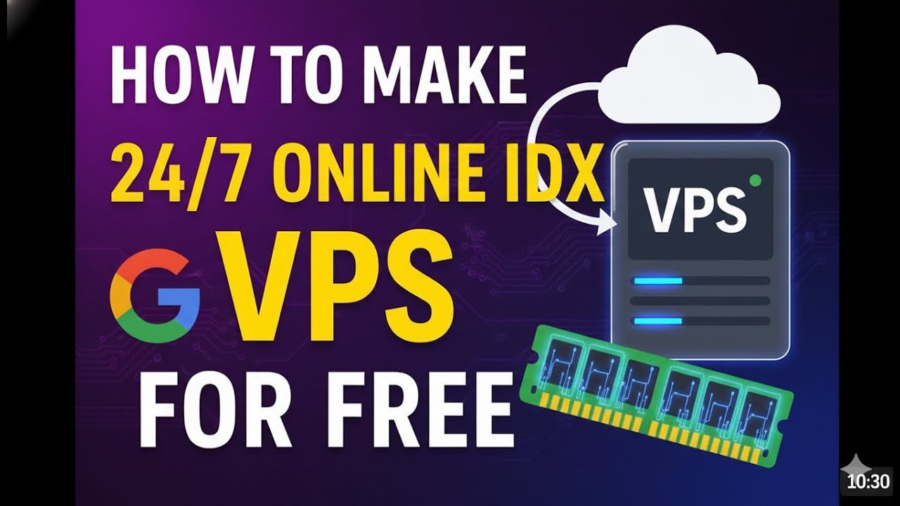 How To Make Google IDX Online 24/7 - 100% working Method