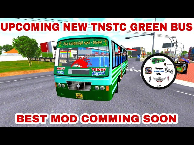 🤩UPCOMING BEST NEW TNSTC GREEN EXPRESS BUS MOD FOR BUS SIMULATOR INDONESIA class=