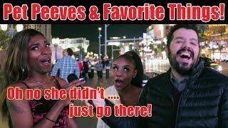 Vegas Pet Peeves &amp; Favorite Things! - Las Vegas Strip Interviews