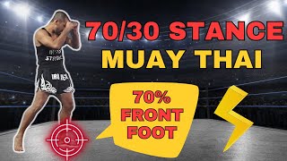 DODGE 90% OF ALL ATTACKS! 70/30 Muay Femur Fighting Style