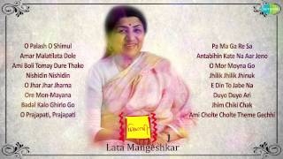 Chirosathi | Bengali Modern Songs Audio Jukebox | Lata Mangeshkar