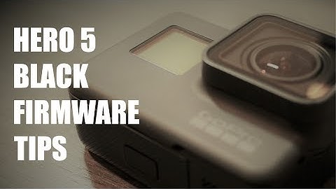 How To Manually Update Hero 5 Black Firmware