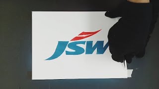 JSW Logo Spray Paint Art Logo | jsw group @JSWGroup