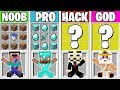 Minecraft Battle: BABY CRAFTING CHALLENGE! NOOB vs PRO vs HACKER vs GOD in Minecraft Animation