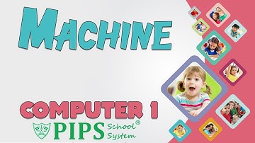 Grade 1 Lecture 2 Computer A Machine Chapter 1 A Computer by PIPS School System Hafizabad