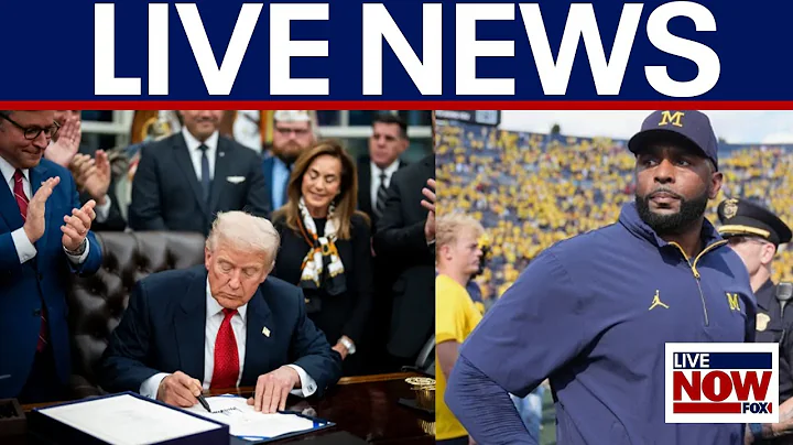 LIVE: Trump Bill signing Ceremony 3PM ET,  Michigan Coach 1st appearance, Abrego Garcia released