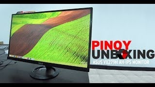 Using the newest technology in ips imaging, asus vx279h promises to
bring an immersive video experience with its unique features. pinoy
unboxing gets the...