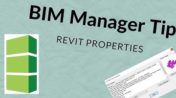 BIM Manager Tip | Revit Properties | BIM Add-in