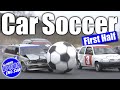 自動車サッカー Rd.1 前半戦 クラッシュ 満載 ! 【ENG Sub】/ Car Soccer Rd.1 the 1st half with frequent crashes