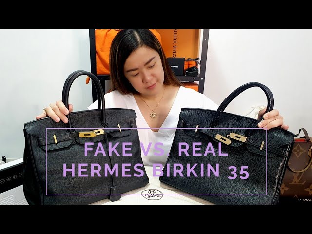 fake birkin vs real