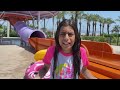 Deema And Sally Learn The Rules And Safety At The Waterpark Playground